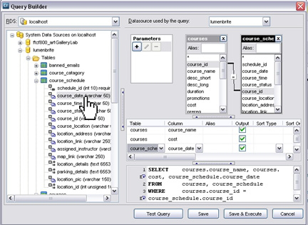 Visual Query Builder